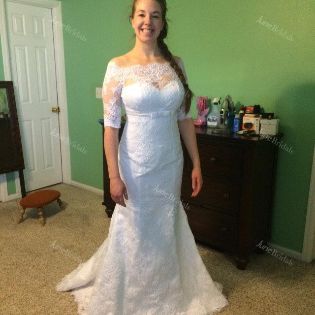 Sweetheart Tulle Lace Satin Weddig Dress